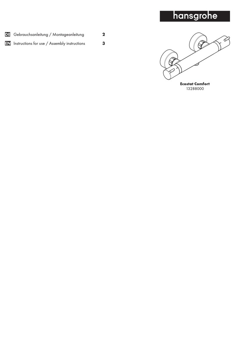 Hans Grohe Ecostat Comfort 13288000 Manual