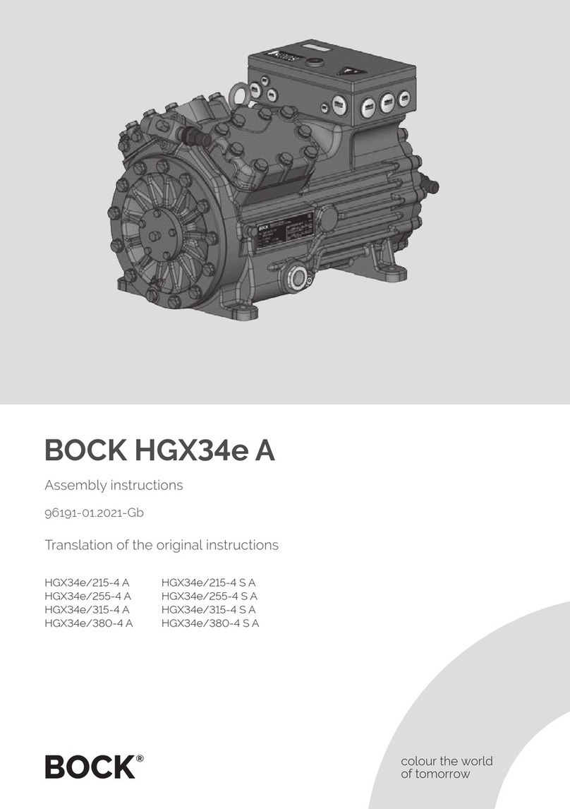 BOCK HGX34e S CO2 Series User manual