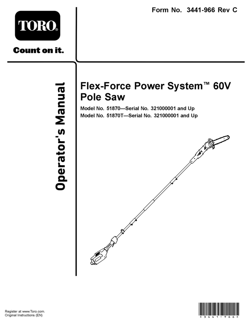 Toro 51870 Operator's manual