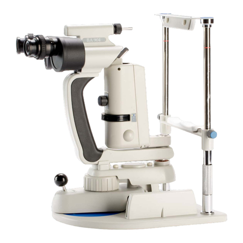 Haag-Streit Clement Clarke Ophthalmic BA 904 Instructions for use