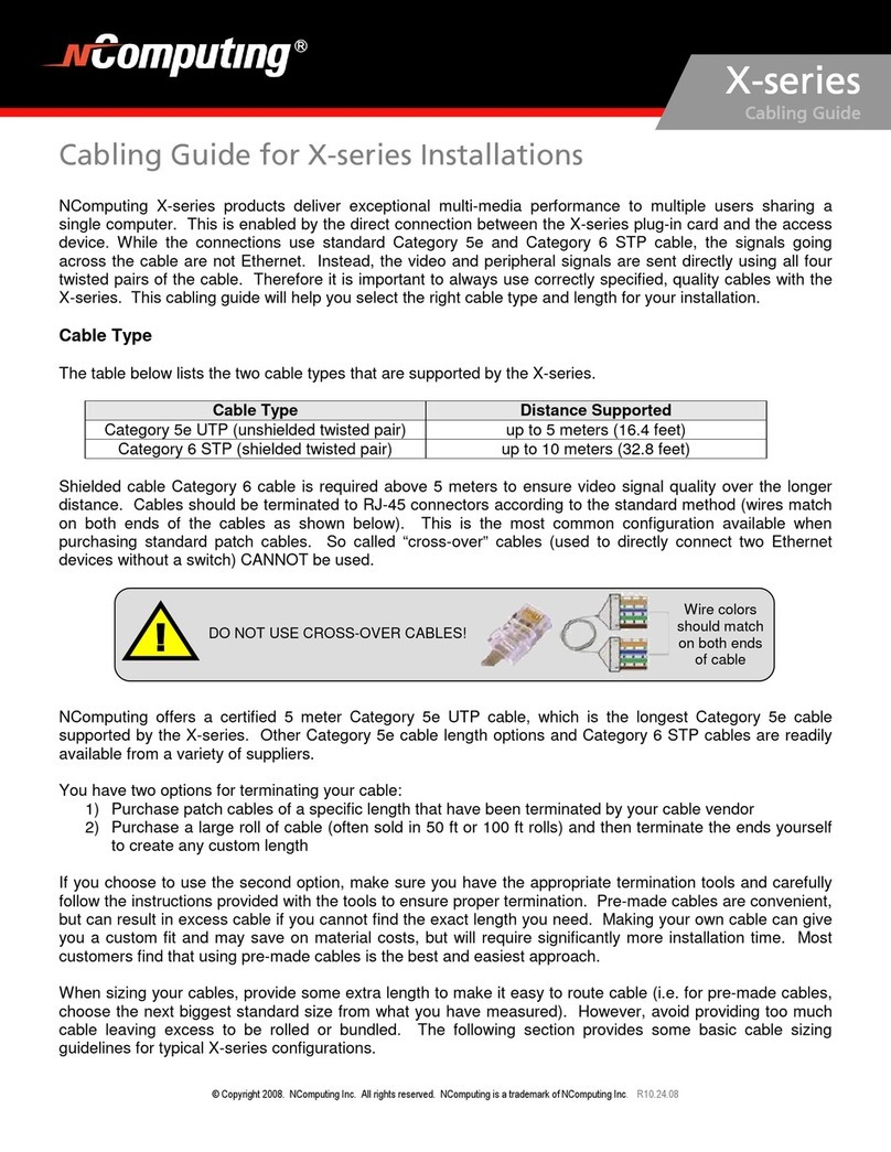NComputing X-series User manual