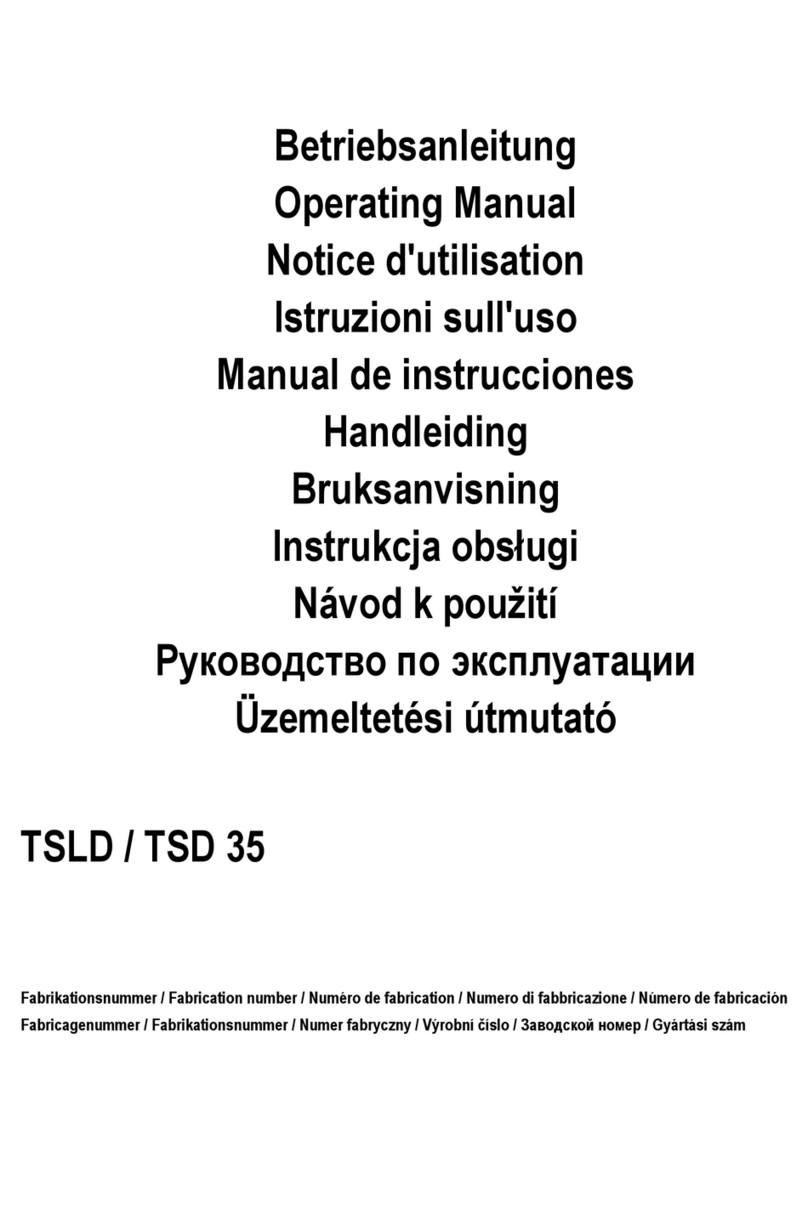 Weidmüller TSLD operating manual