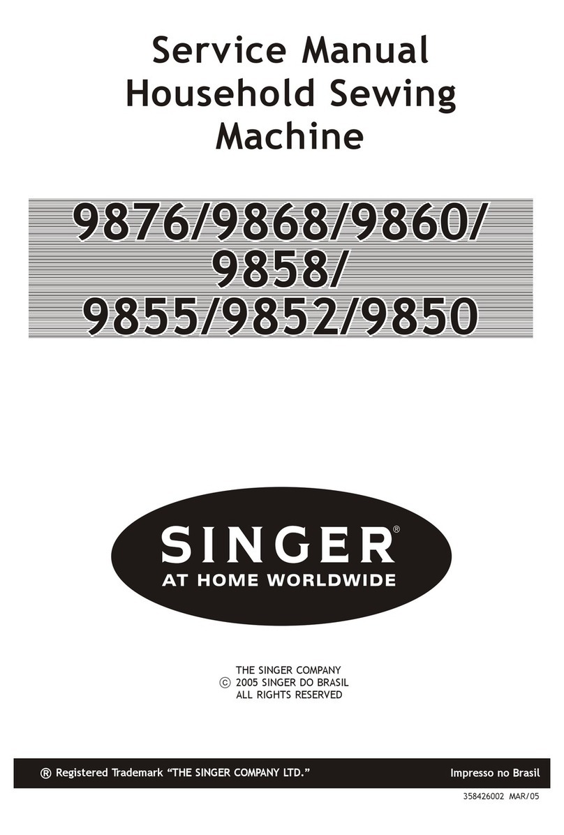 Singer 9876 User manual Singer 9876 User manual
