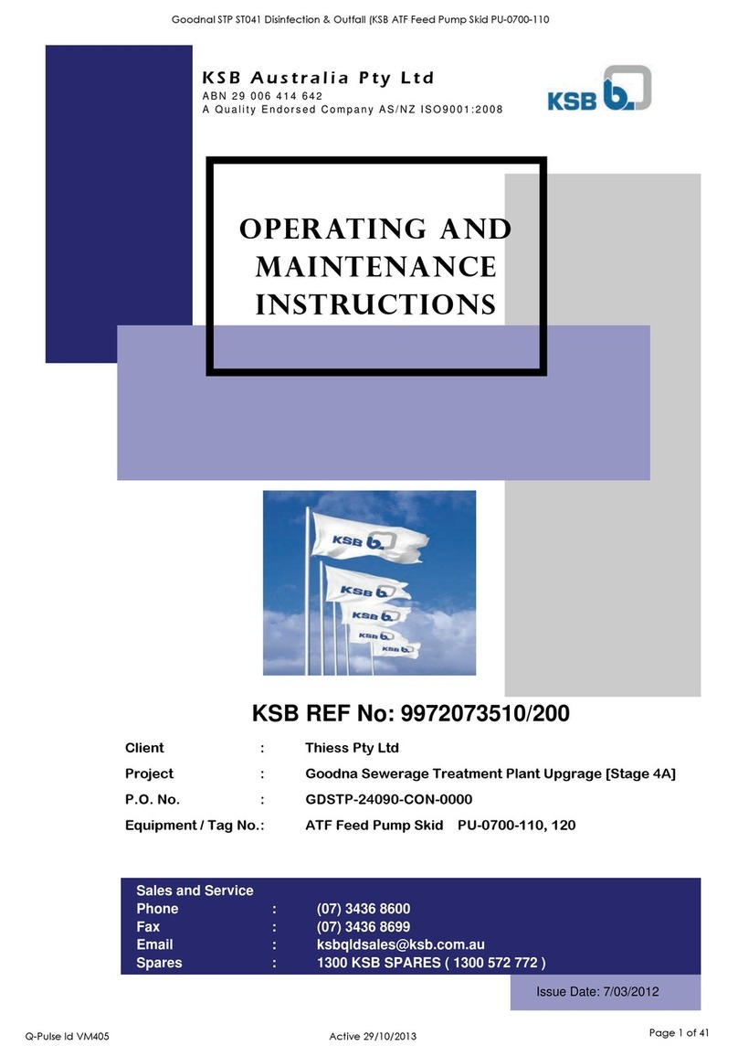 KSB 9972073510/200 Manual