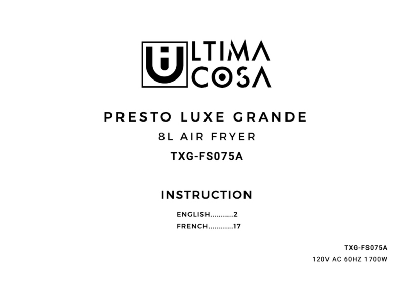 Ultima PRESTO LUXE GRANDE Instruction
