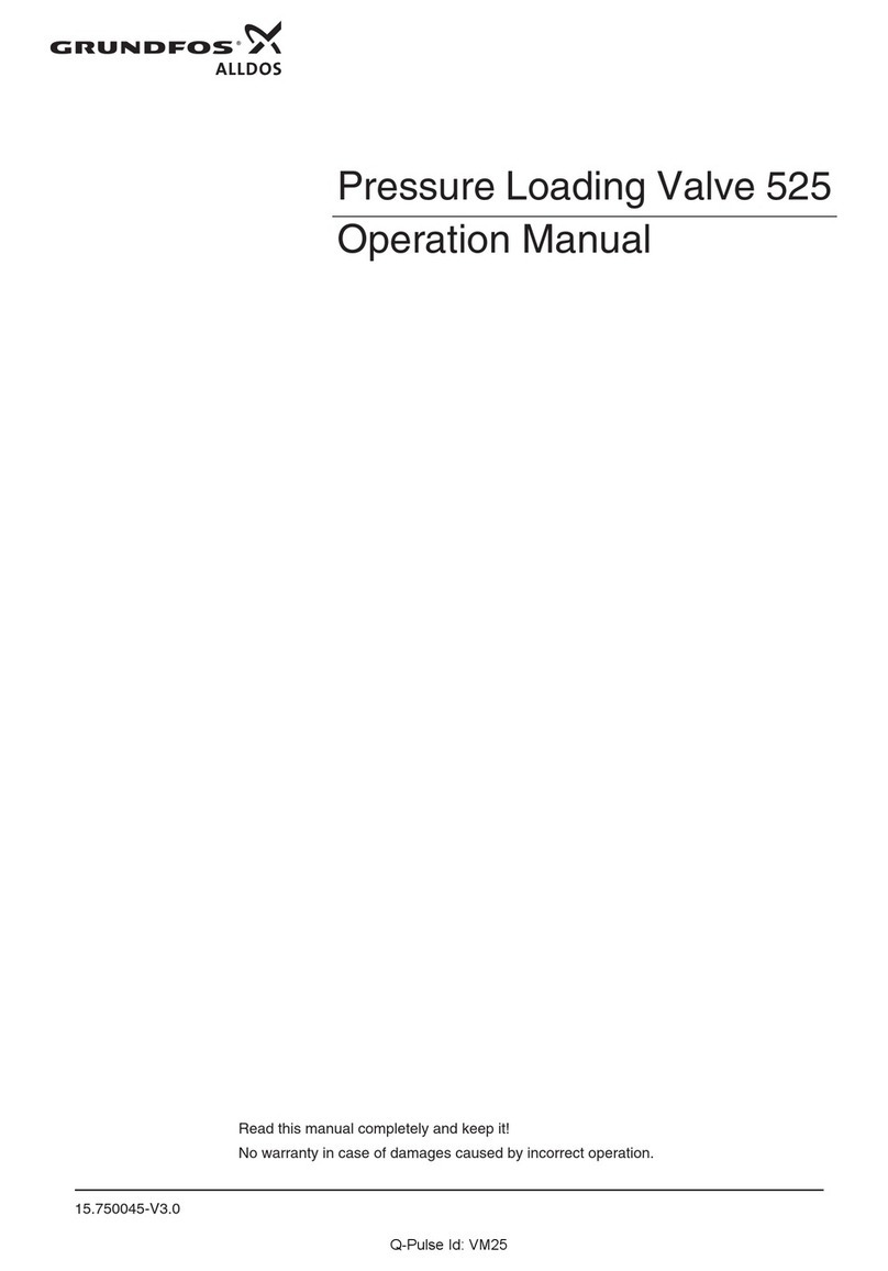 GRUNDFOS ALLDOS 525 User manual