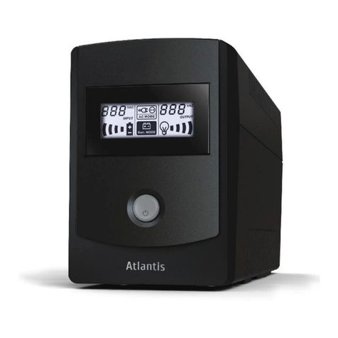 Atlantis U Power Sinewave Hostpower X1 700 VA User manual