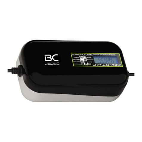 Battery Controller BC LITHIUM 7000 User manual