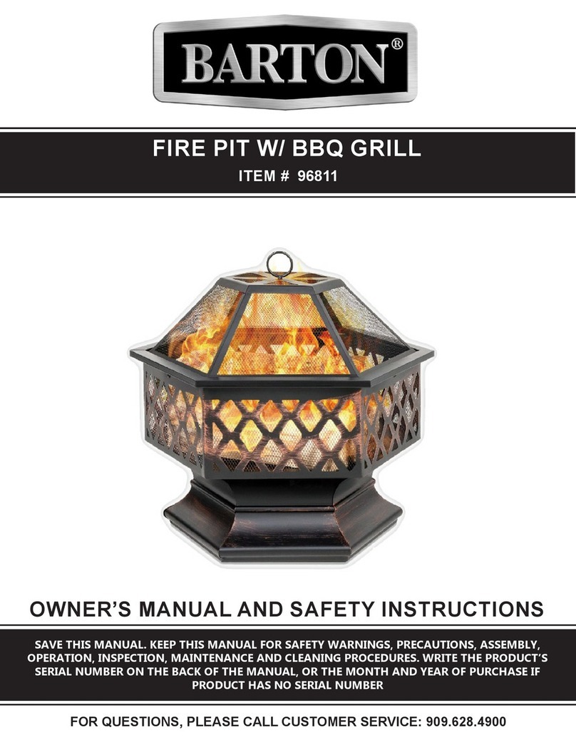 Barton 96811 Owner's manual and safety instructions