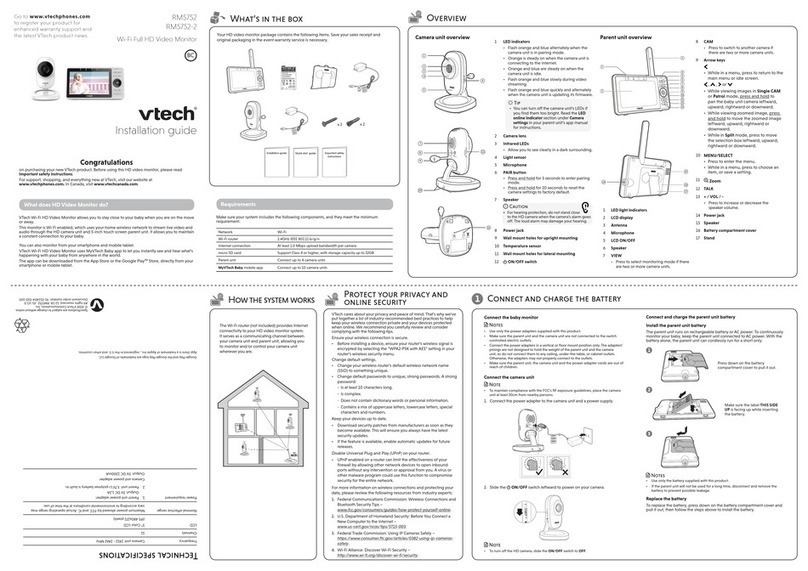 V-tech RM5752 User manual V-tech RM5752 User manual