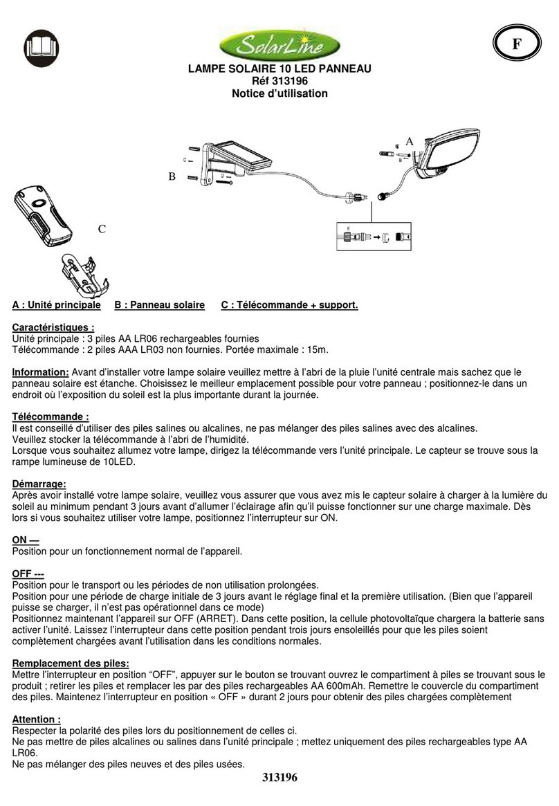 COGEX SolarLine 313196 instruction manual