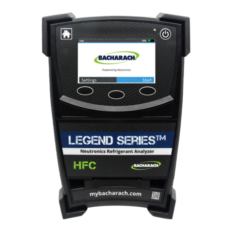 Bacharach Legend Series User manual