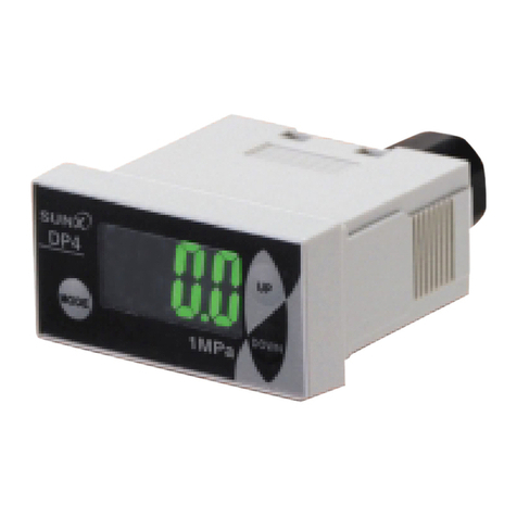 Sunx DP4 Series User manual