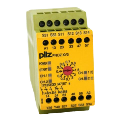 Pilz PNOZ XV3 User manual