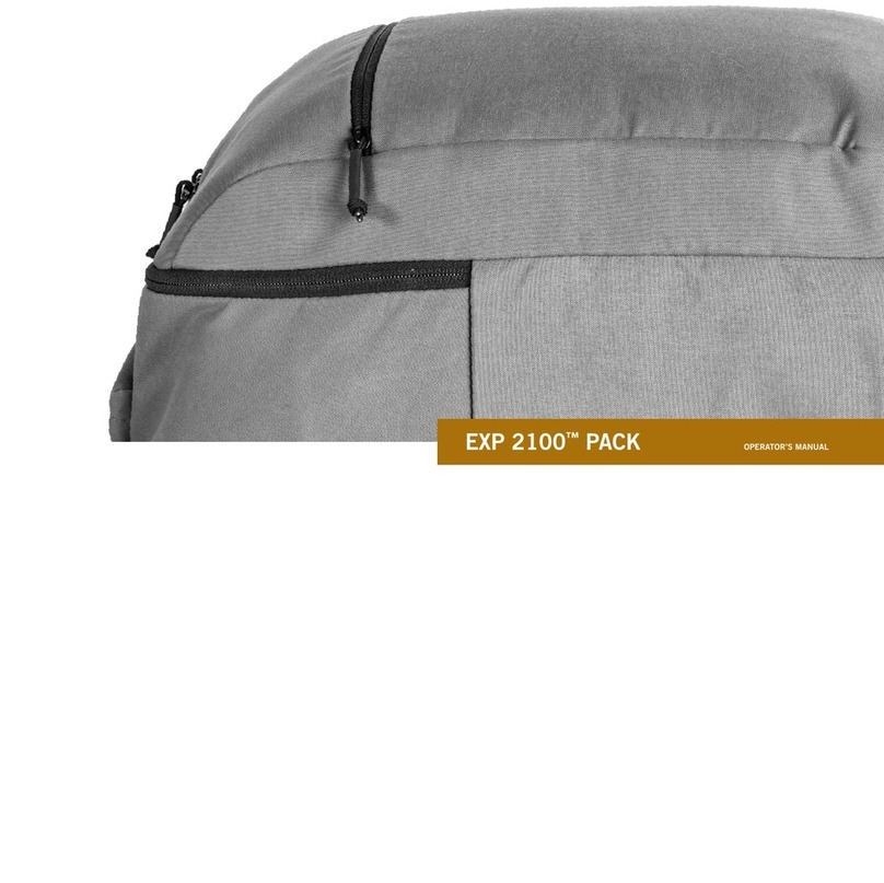 Crye Precision EXP 2100 PACK User manual