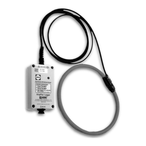 AEMC instruments Simple Logger AmpFlex AL24-2500 User manual