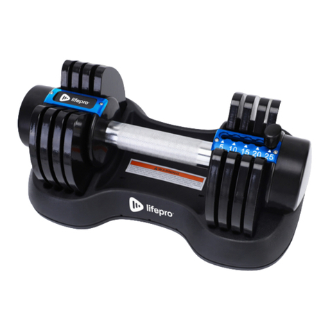 Lifepro Recovery + Fitness POWERFLOW PLUS user manual
