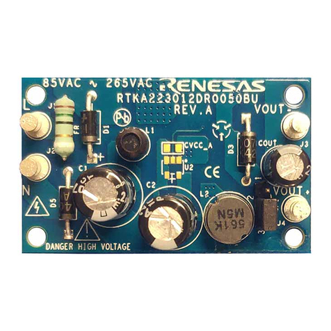 Renesas RTKA223012DR0050BU User manual