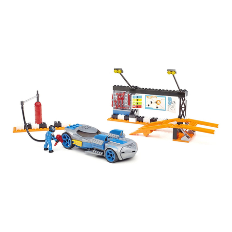 Mattel Mega Bloks Hot Wheels Speed Race Pit Stop manual