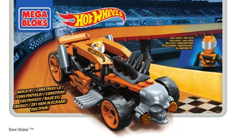 Mattel Mega Bloks Hot Wheels Bone Shaker manual