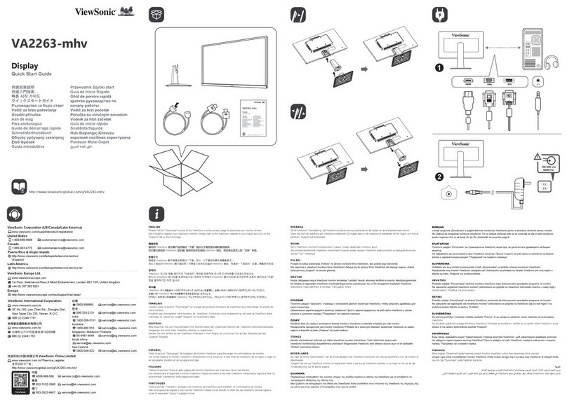 ViewSonic VA2263-mhv User manual