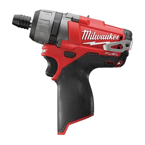 Milwaukee M12 CD User manual