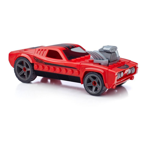 Mattel Mega Bloks Hot Wheels Rodger Dodger manual