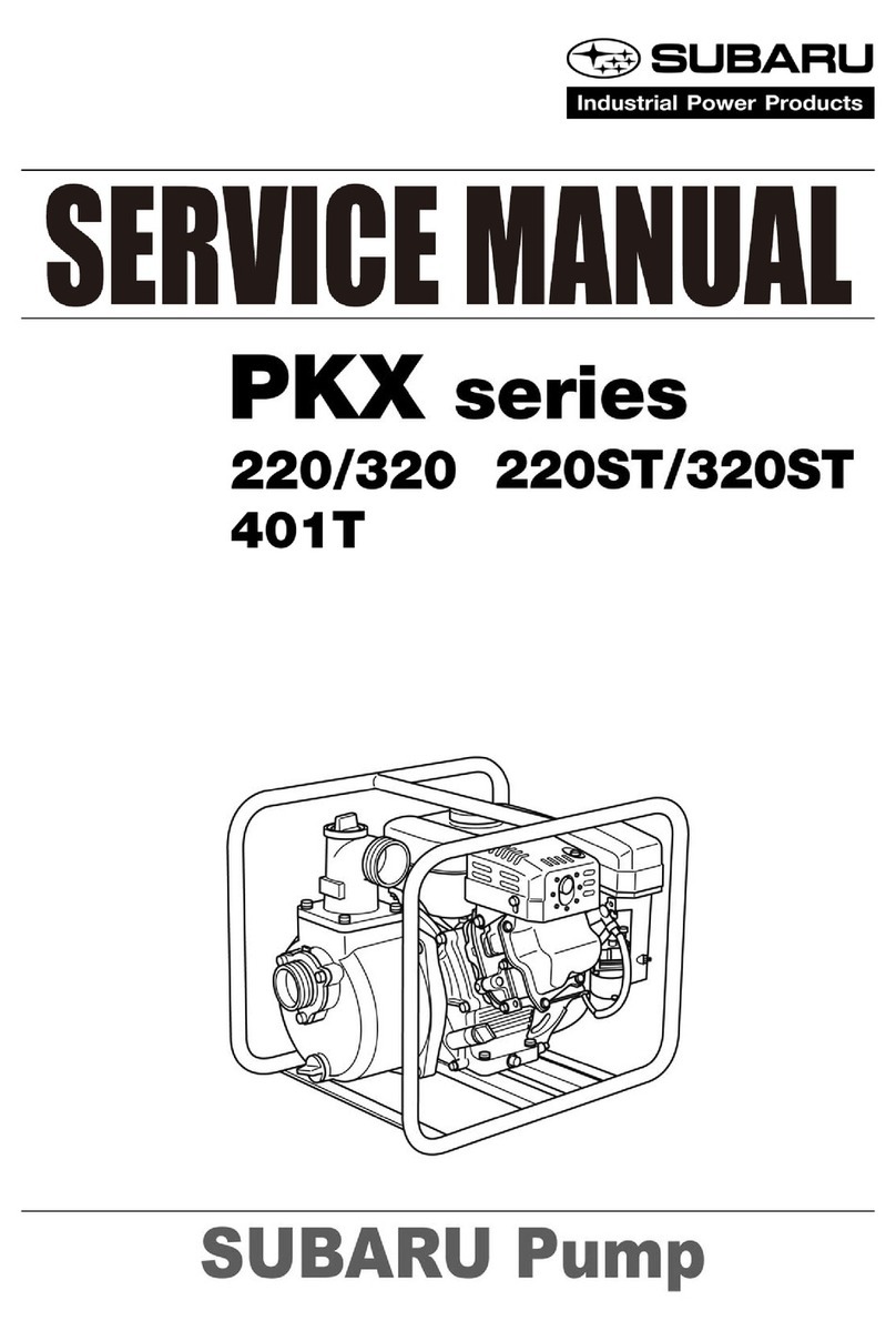 Subaru PKX Series Service manual