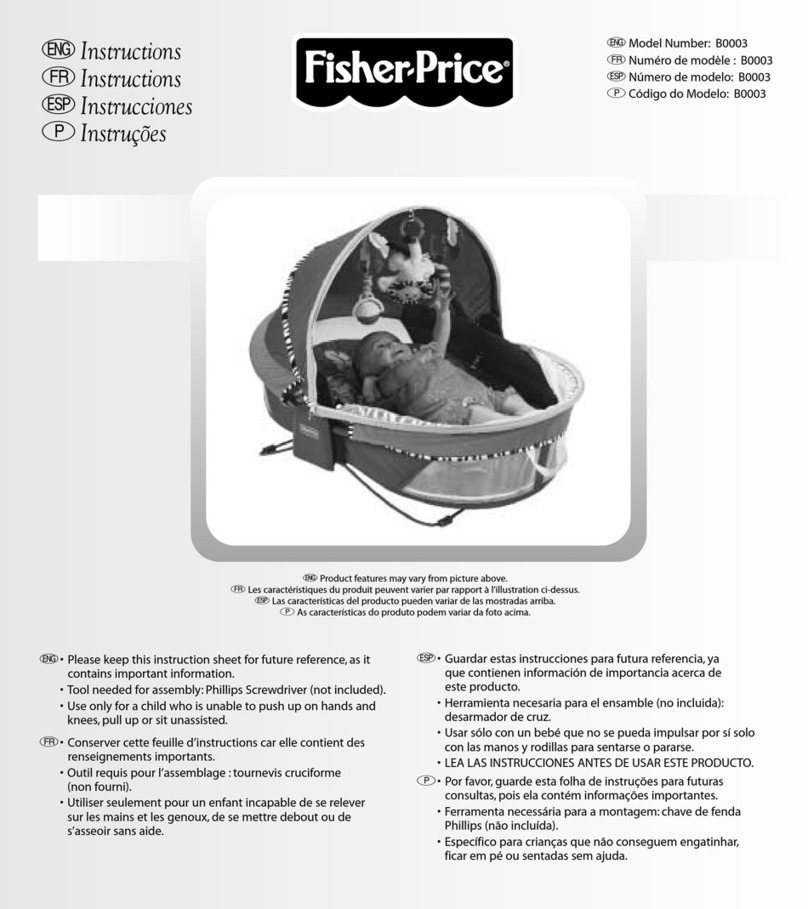 Fisher-Price B0003 User manual