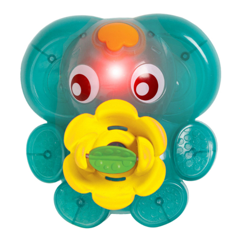 PLAYGRO Light Up Squirty Bath Fountain quick start guide PLAYGRO Light Up Squirty Bath Fountain quick start guide