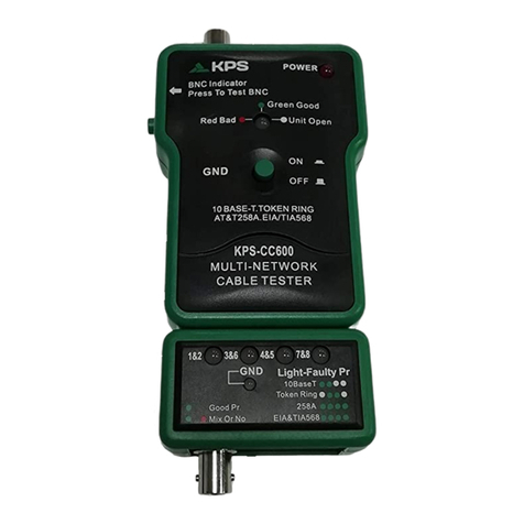 KPS KPS-CC600 User manual
