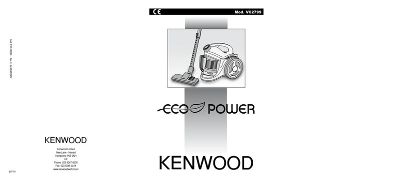 Kenwood Eco Power VC2799 manual