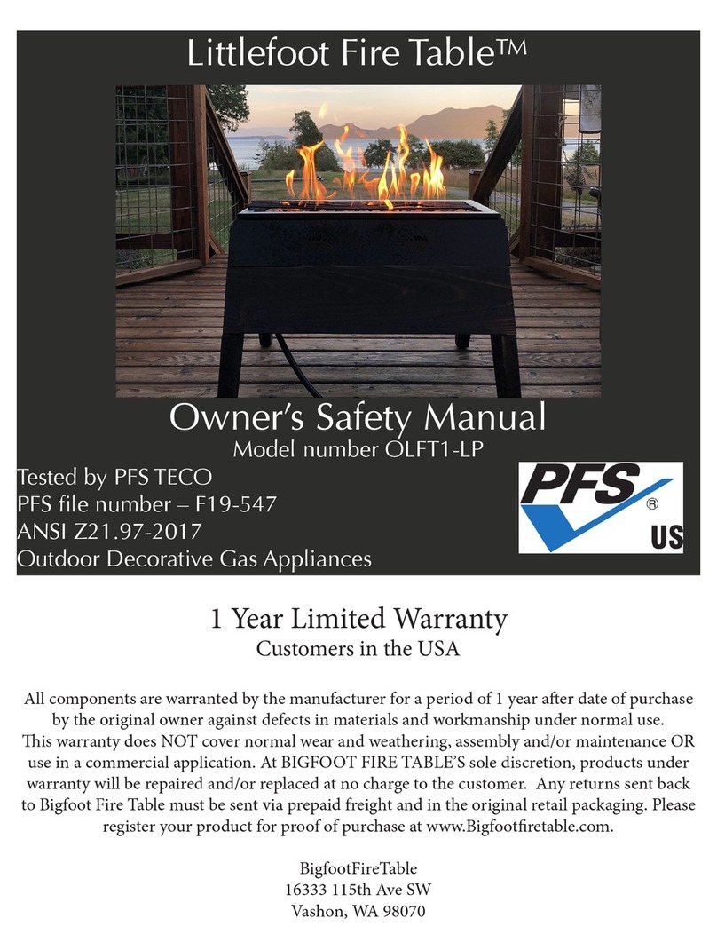 PFS OLFT1-LP Owners &  safety manual