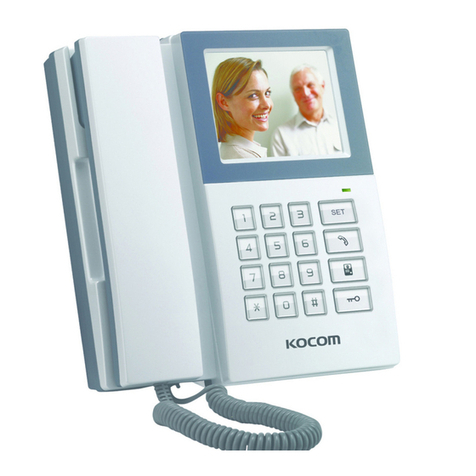 KOCOM KC-C60 manual
