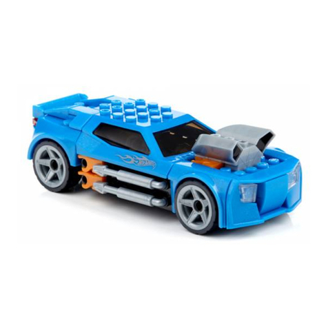 Mattel Mega Bloks Hot Wheels Twinduction manual