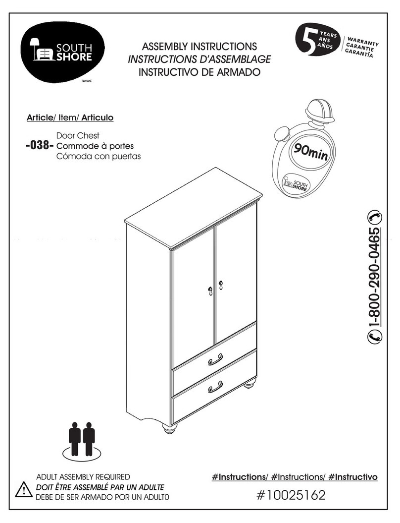 SouthShore 038 User manual