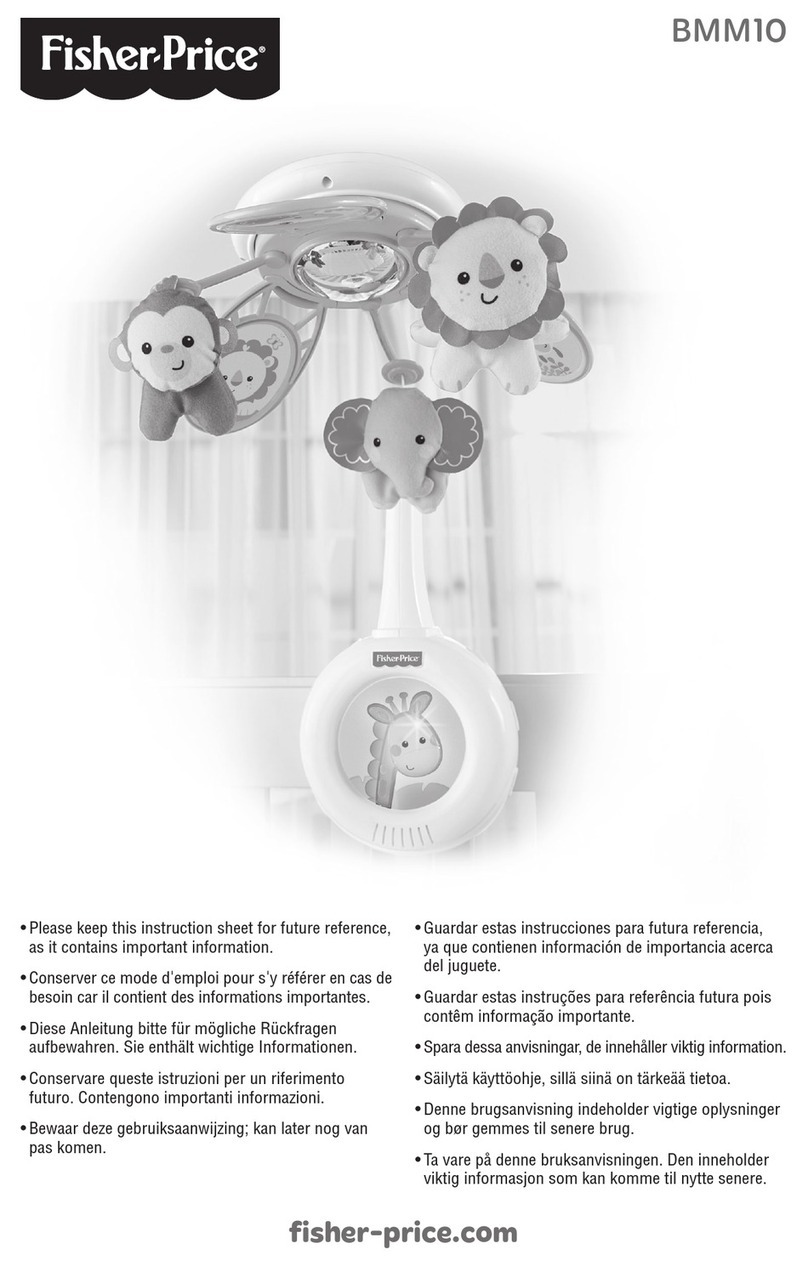Fisher-Price BMM10 User manual Fisher-Price BMM10 User manual