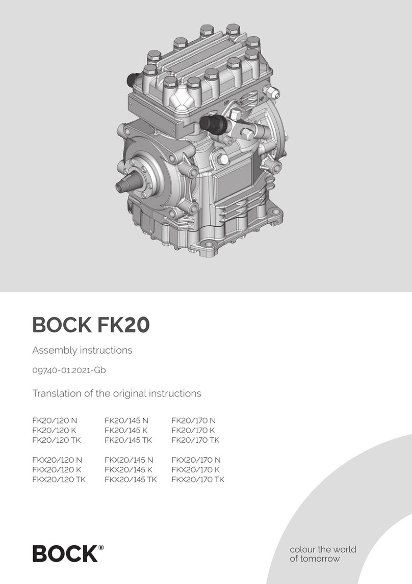 BOCK FK20/120 N User manual