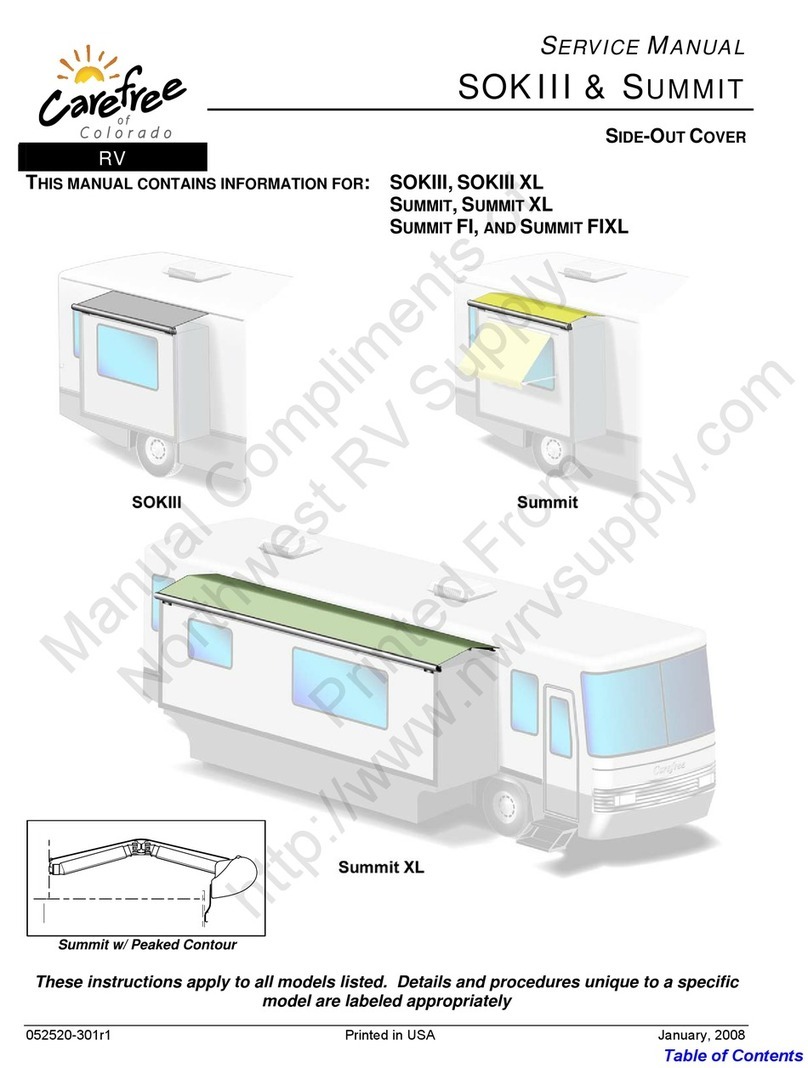 Carefree of Colorado SOKIII Service manual