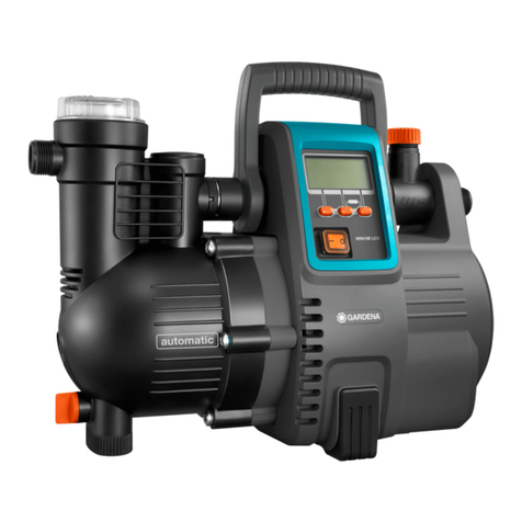 Gardena Comfort 5000/5 LCD User manual