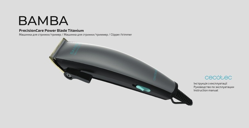 cecotec PrecisionCare Bamba instruction manual