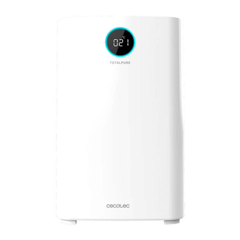 cecotec TOTALPURE CONNECTED 2500 User manual