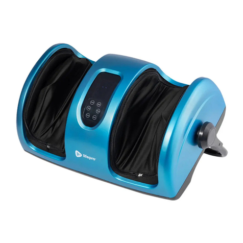 Lifepro Recovery + Fitness RELAXATILT X User manual