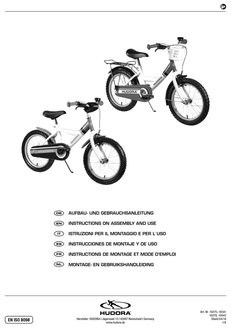 Hudora 10275 Mounting instructions