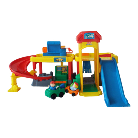 Fisher-Price J8999 instruction sheet