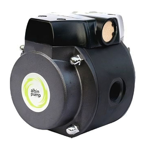 ALBIN PUMP AD15 instruction manual ALBIN PUMP AD15 instruction manual