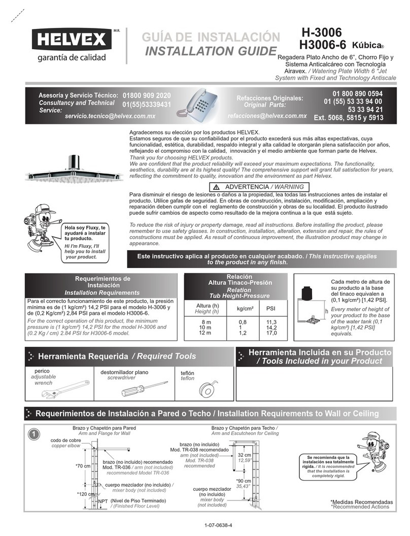 Helvex H-3006 User manual