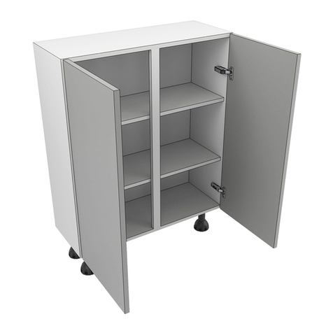 Wren Kitchens Vogue WALL UNIT 1000 Tall 2 Door User manual Wren Kitchens Vogue WALL UNIT 1000 Tall 2 Door User manual