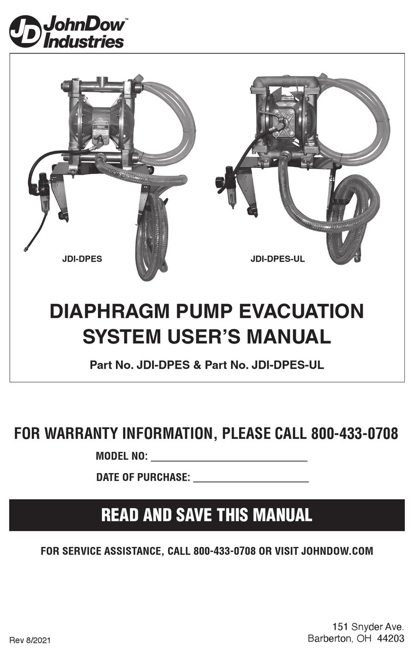 JohnDow Industries JDI-DPES User manual