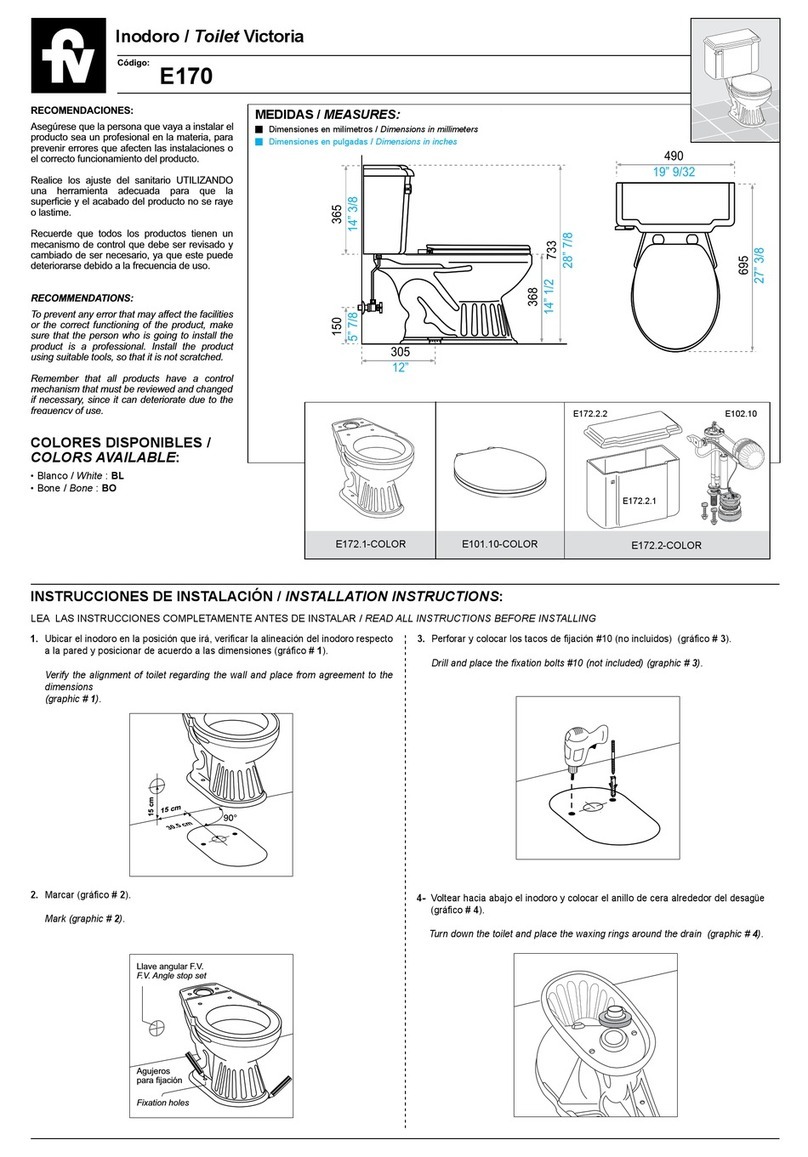 FV Victoria E170 User manual